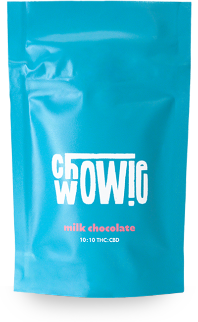 Chowie Wowie milk chocolate (10:10 THC:CBD)